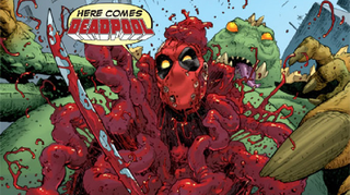 Illustration for article titled Deadpool fights zombie presidents in his Marvel Now! debut